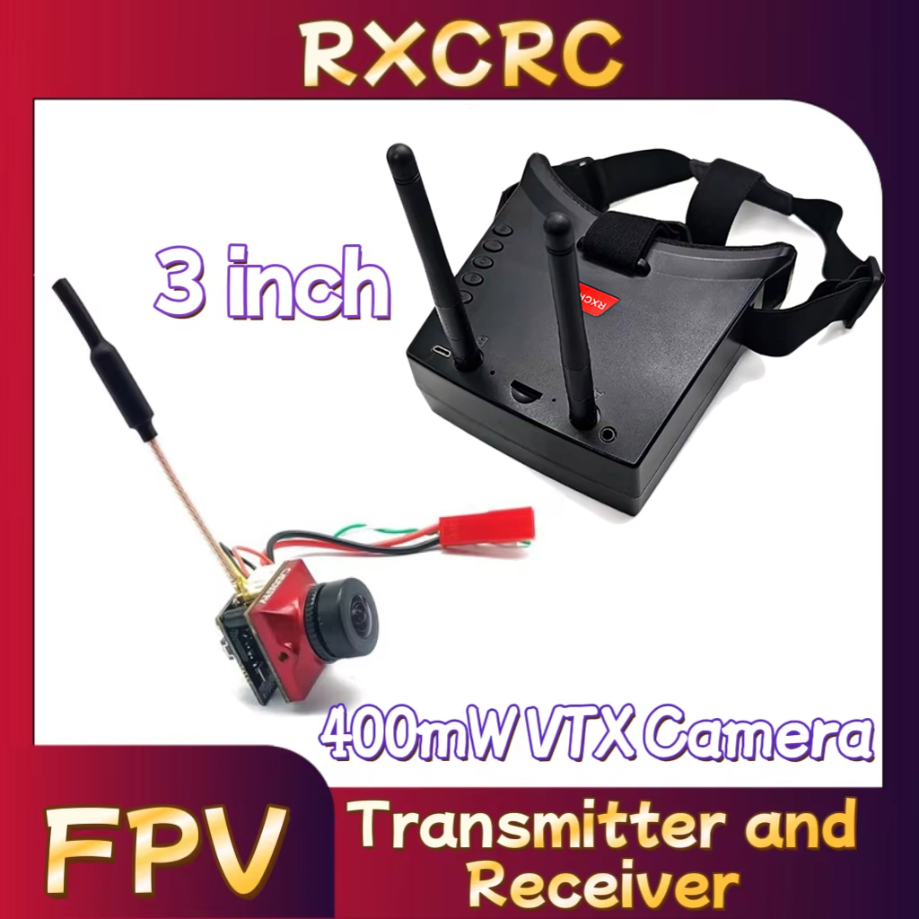 Fpv Drone Goggles - Модуль-передатчик RXCRC 5,8G, 400 мВт, камера