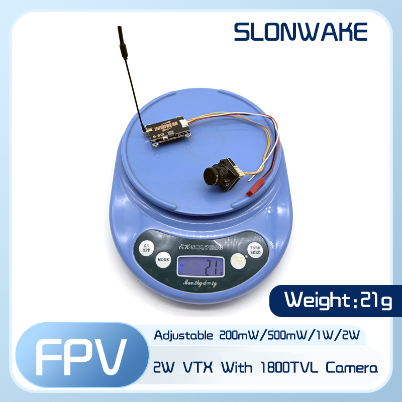 SLONWAKE 5.8G 56CH 2W передатч – обзор и цена Fpv Drone Transmitter