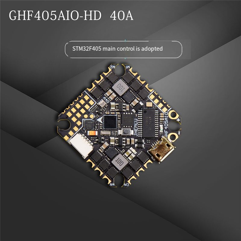 ABTI-GHF405AIO-HD 40A AIO Плат – обзор и цена Fpv Drone Esc