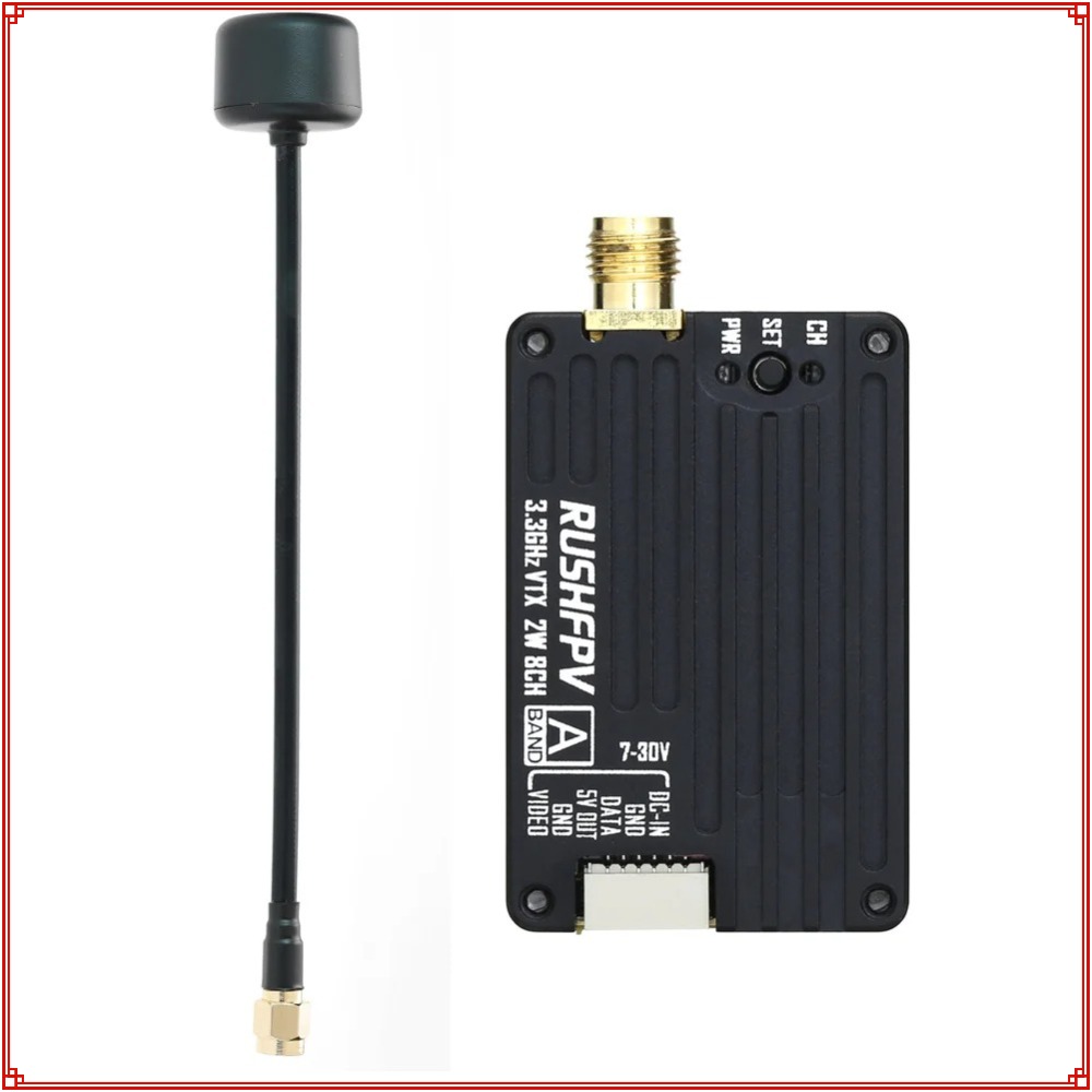 Новый передатчик RUSHFPV 3.3G  – обзор и цена Fpv Drone Vtx