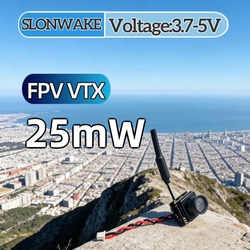 SLONWAKE FPV 25 мВт интегриров – обзор и цена Fpv Drone Transmitter