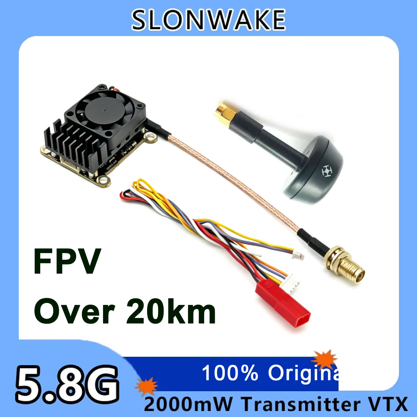 Новый усовершенствованный бесп – обзор и цена Fpv Drone Transmitter